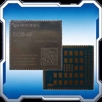 Το Quectel EC25-AF είναι μια μονάδα LTE Cat 4 βελτιστοποιημένη για εφαρμογές M2M και IoT, προσφέροντας μέγιστες ταχύτητες δεδομένων 150 Mbps downlink και 50 Mbps uplink. Σχεδιασμένη για την αγορά της Βόρειας Αμερικής, αυτή η μονάδα